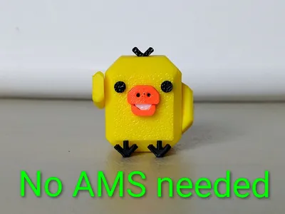 Kiiroitori Blocky Chick (no AMS)