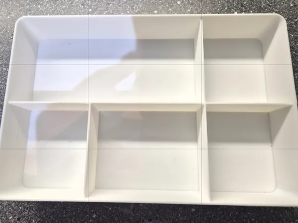 Insert compartimenté pour boîte IKEA KUGGIS