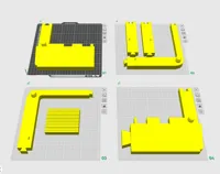 Original Designer's model including slots for slats