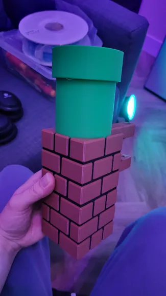 Mario pipe Drumstick holder