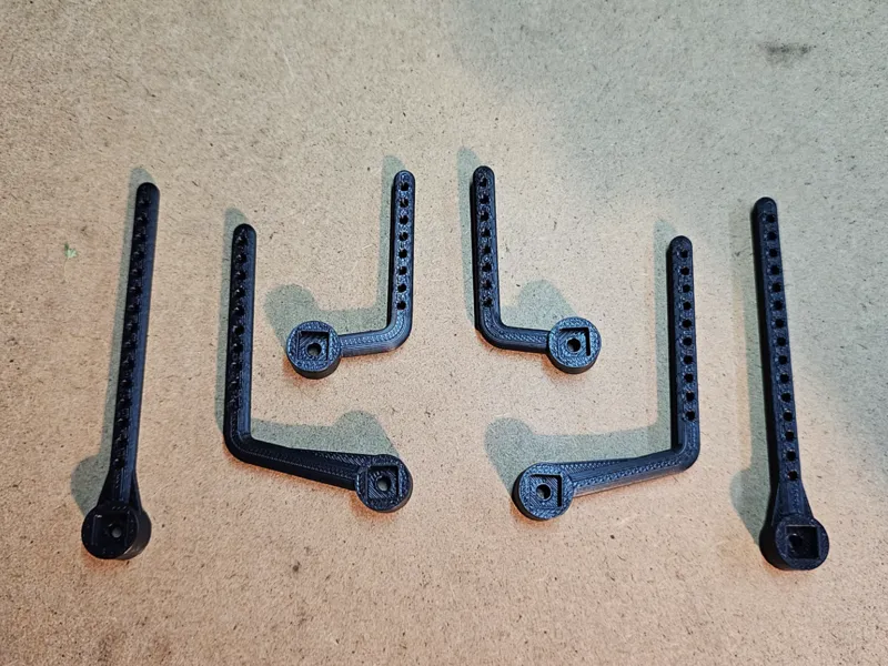 Tamiya TL01-FF02 Body Posts