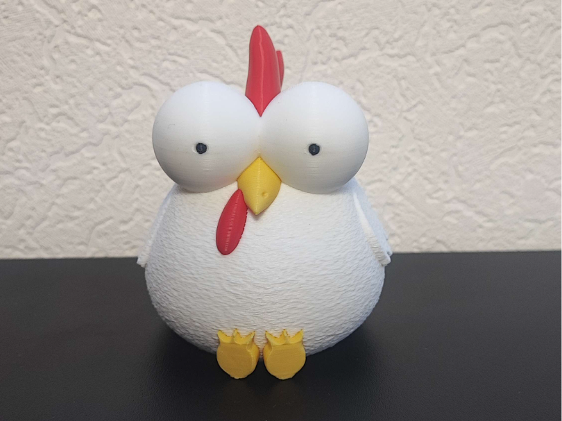 Kulleraugen-Huhn