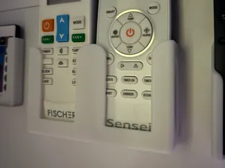 double holder for air conditioner remotes