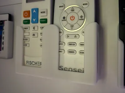 double holder for air conditioner remotes