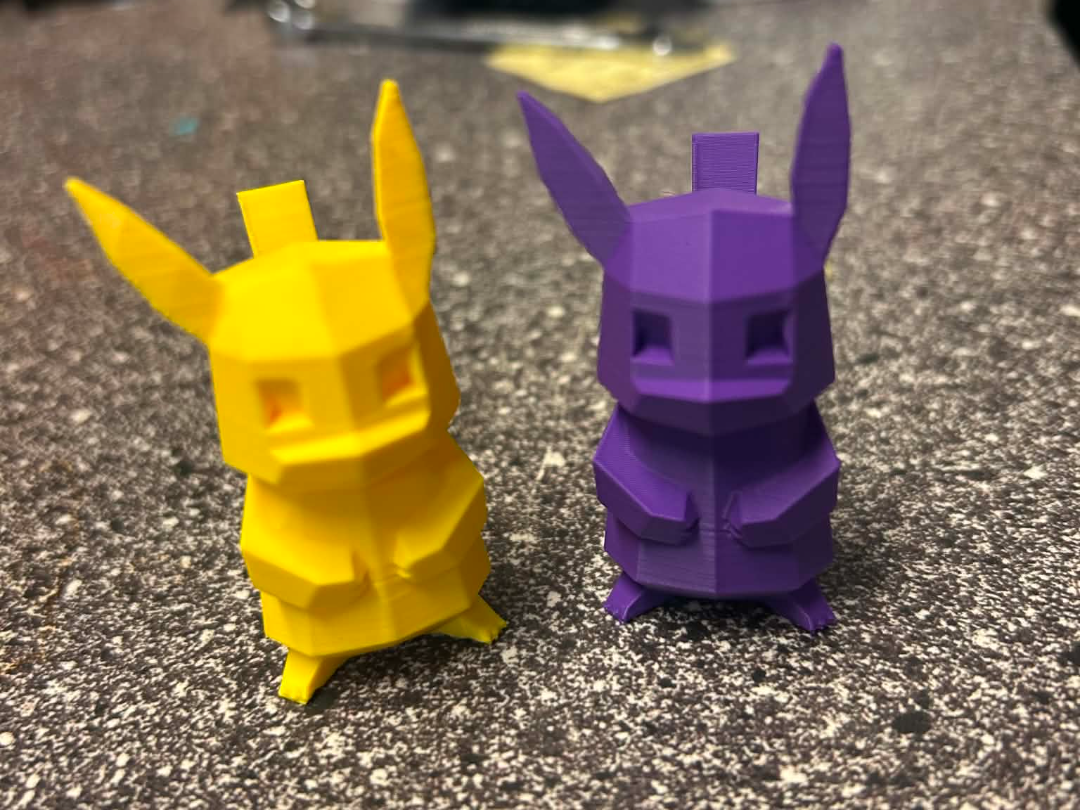 Low poly pikachu