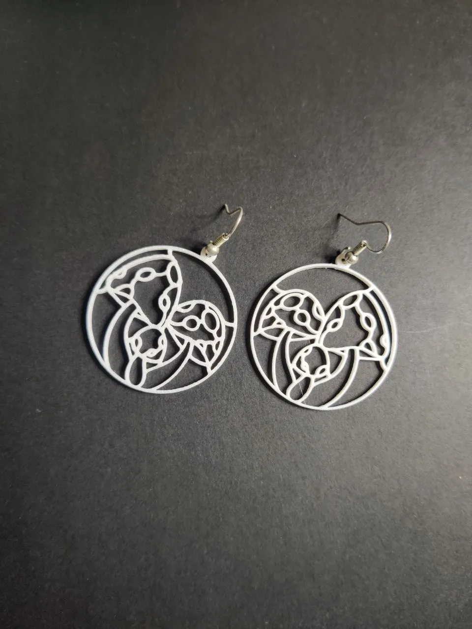 Lunar Mushroom Earring view 4