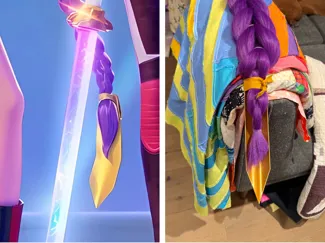 Rumi's Braid Dagger (K-pop Demon Hunters)