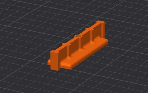 Composite decking extended mount