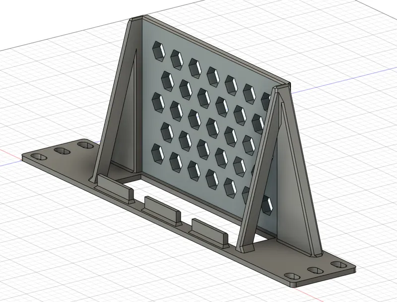 2.5Gb Switch mount for 10inch / 19cm mini rack rack HomeLab