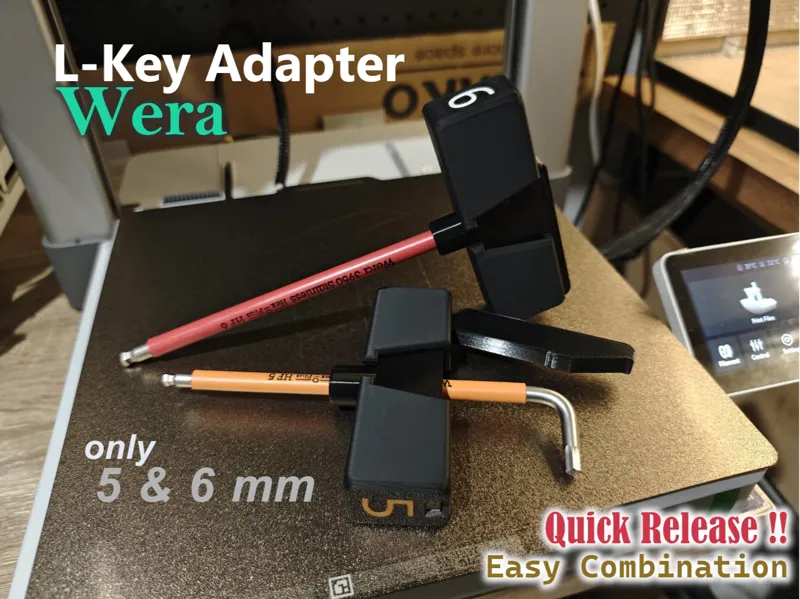 L-Key Adapter for Wera (with color case)