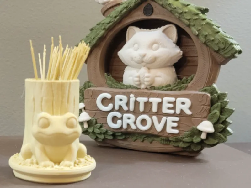 Frog ToothPick Holder