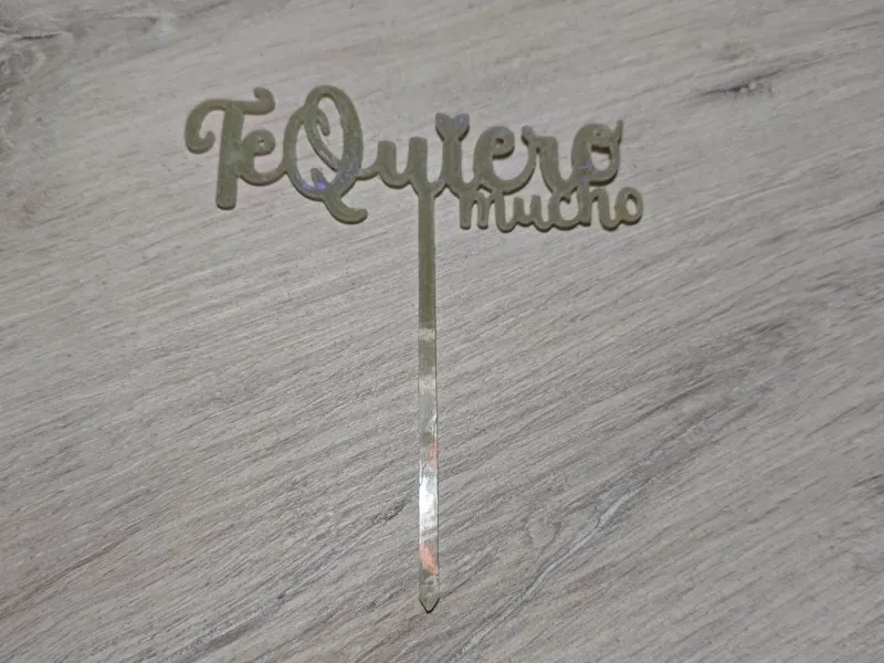 Topper Te quiero mucho