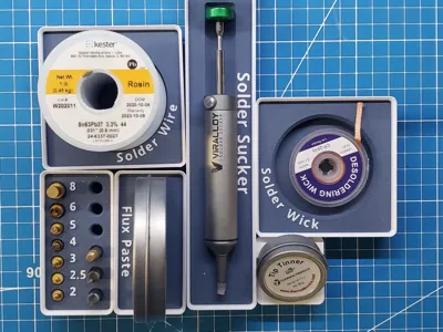 Soldering Gridfinity Collection