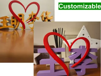 Chinese Names with Heart – Parametric CJK Decor