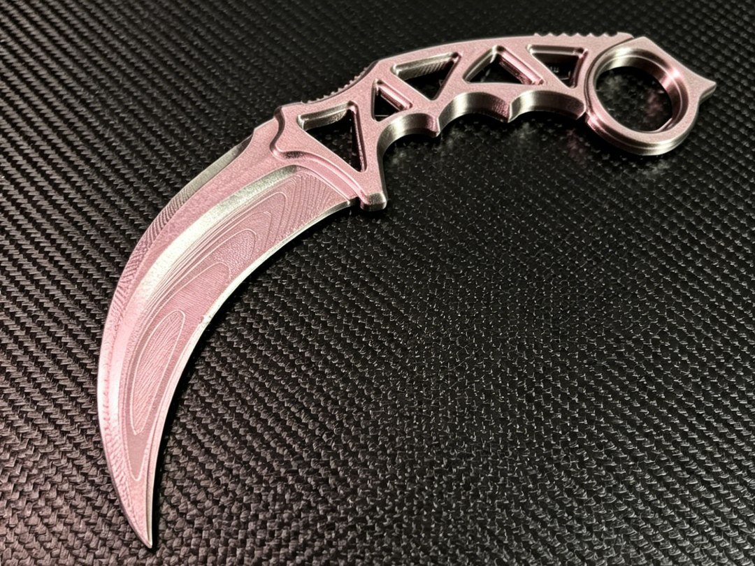 轻量化战术版爪刀——匕首 Karambit，余料终结者！