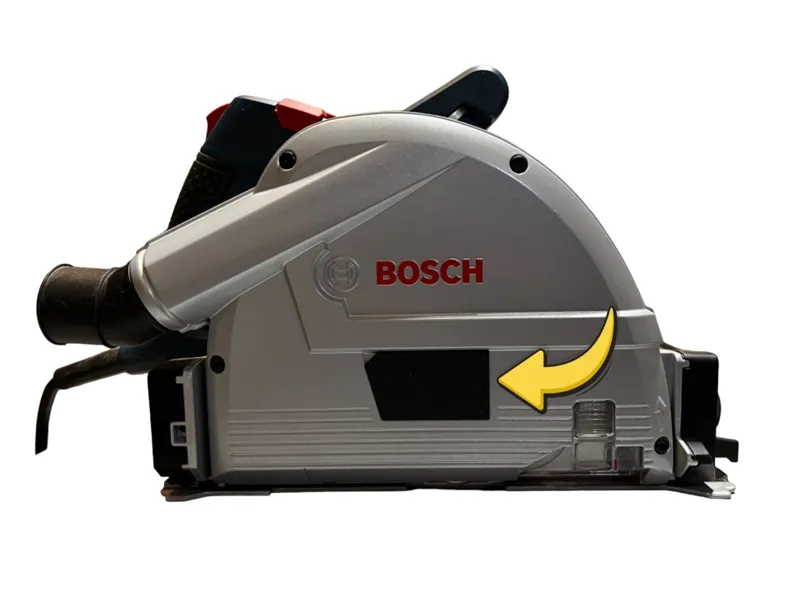 Bosch Track Saw Dust Cover