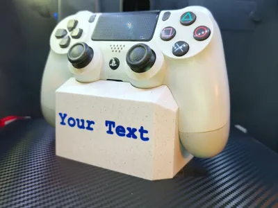 PS4 Controller Stand – Custom Text Edition
