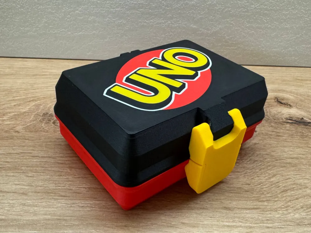 Box compatible with UNO card game - SnapLock V4 - Free 3D Print Model ...