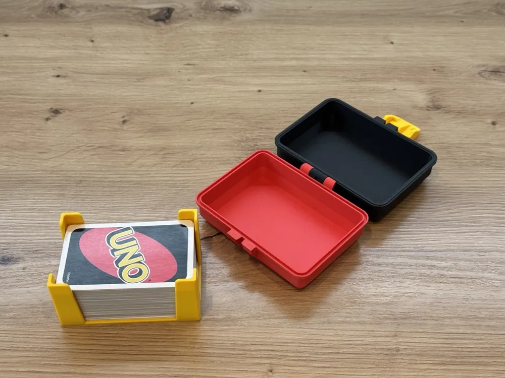 Box compatible with UNO card game - SnapLock V4 - Free 3D Print Model ...
