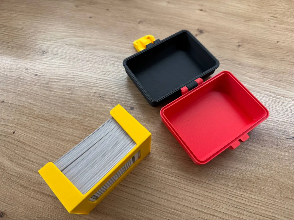 Box compatible with UNO card game - SnapLock V4 - Free 3D Print Model ...