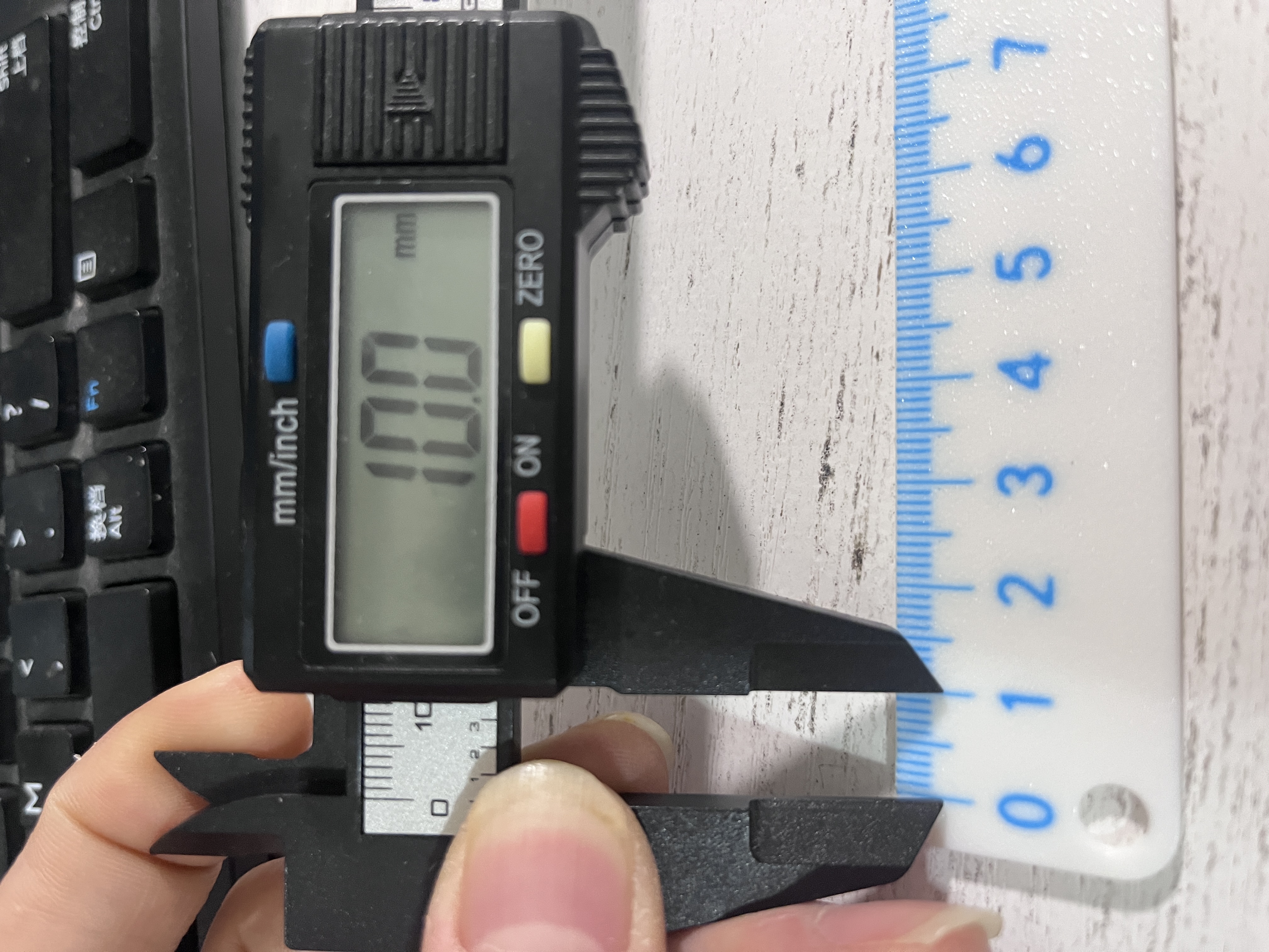 Miniatura 4 do modelo 3D 三角板尺子套装（双色打印仅换色一次）