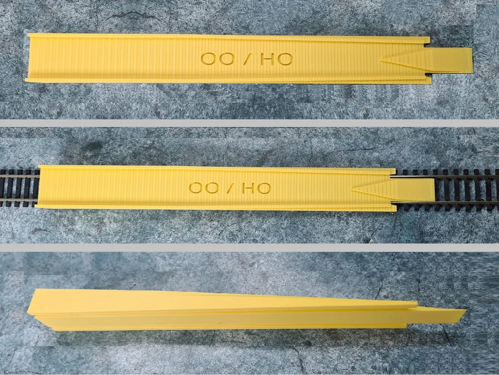 HO/OO Rerailer Ramp (model trains) - Free 3D Print Model - MakerWorld