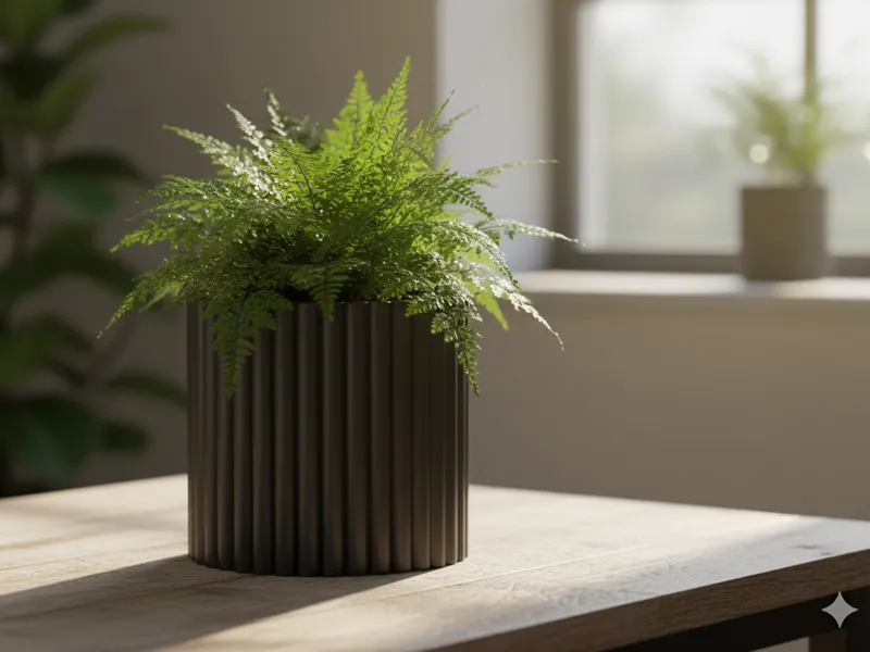 Blumentopf mit herausnehmbarem Einsatz