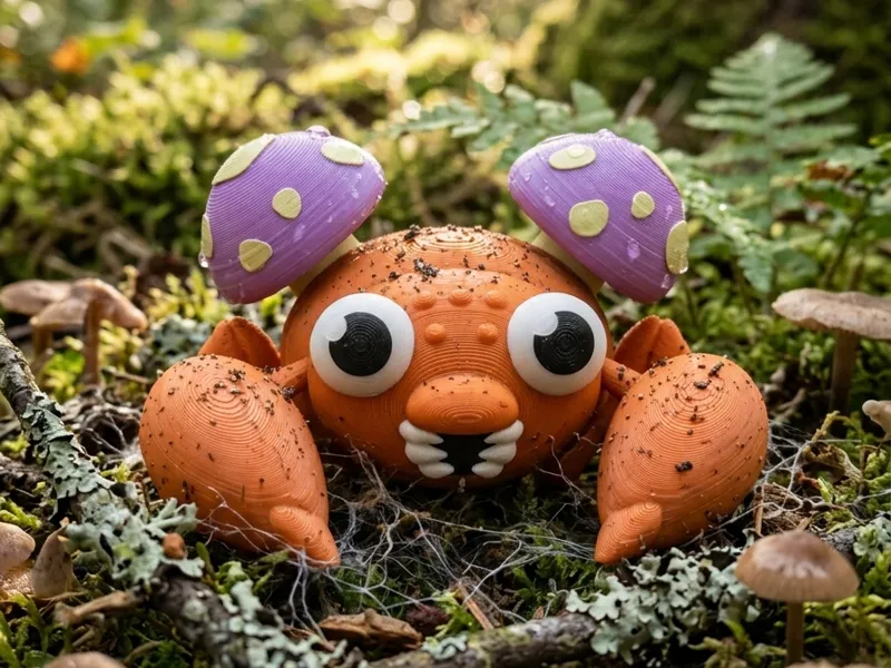 Paras Pokemon Figure Multi-Color Print
