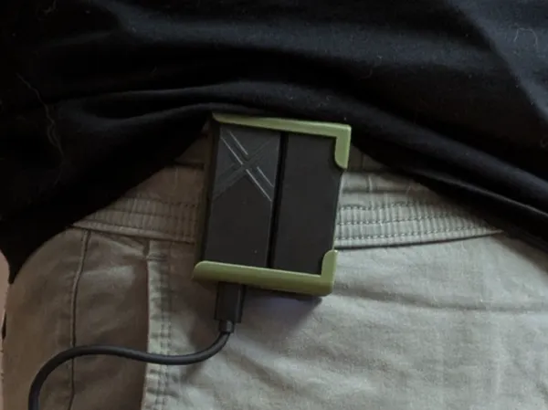 Étui avec clip pour DAC portable FiiO