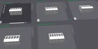 Includes mounting for 1/4" - 20 threaded inserts