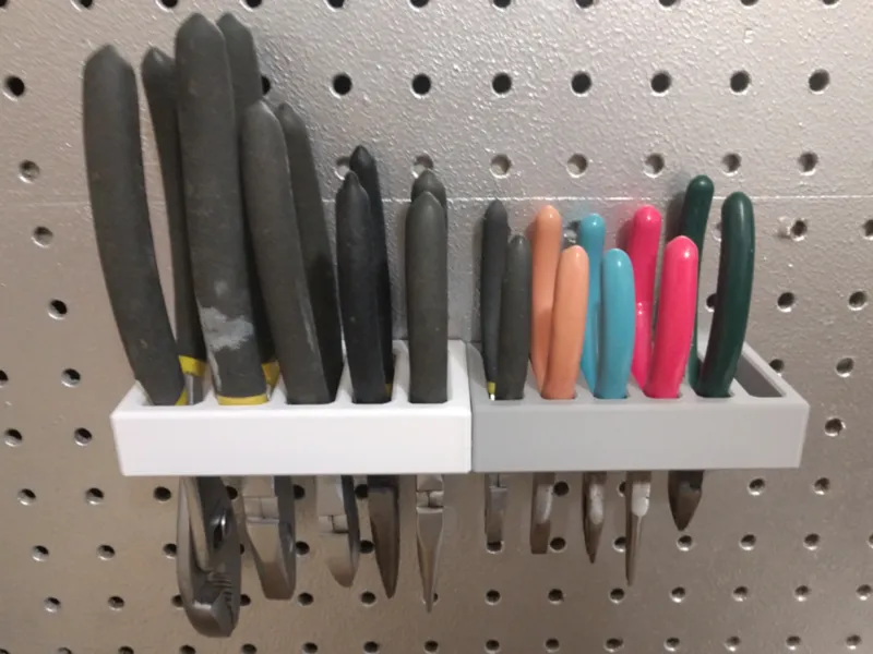 Pegboard Pliers Rack Multiple Sizes - Sy's Peglock