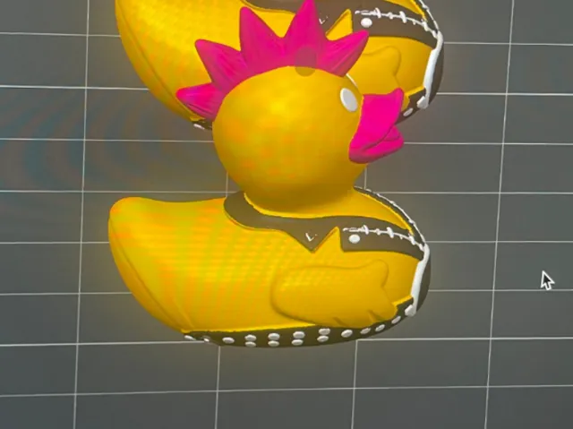 PENDIENTE PATO PUNKY