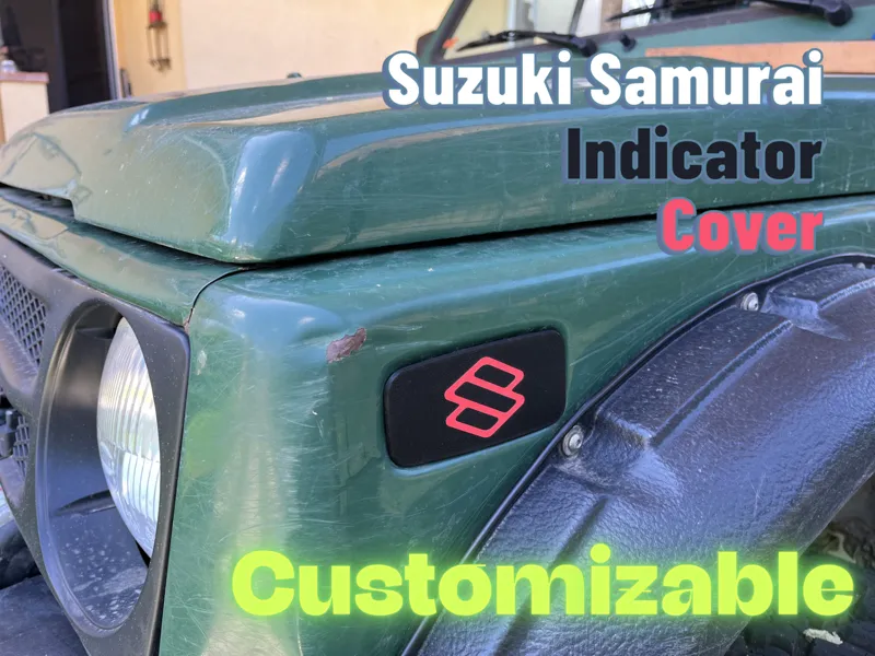 Suzuki Samurai indicator cover replacement