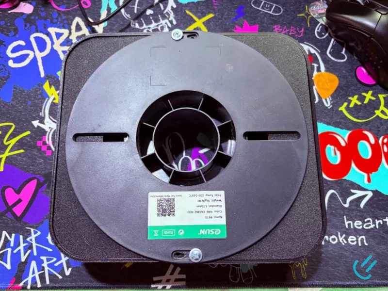 Recycle spool creat storage box