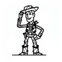 Figurine Woody de Toy Story — photo 1