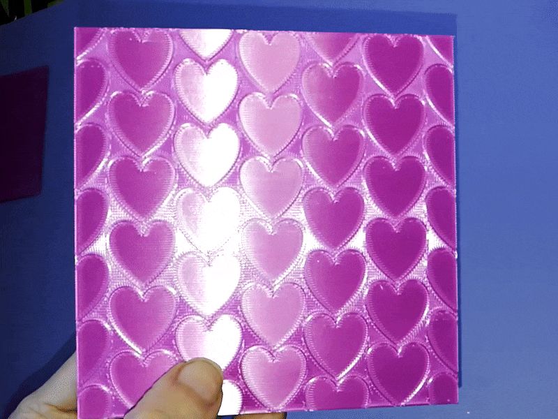 Heart texture mod - Customizable OpenSCAD