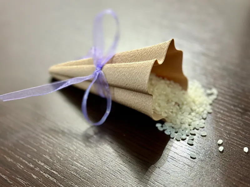 Wedding Rice Cone 