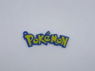 Pokemon Logo Keychain