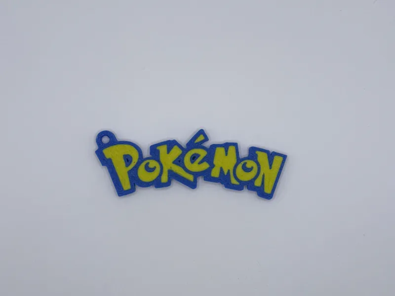 Pokemon Logo Keychain