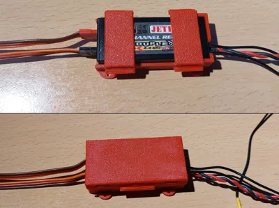 Jeti R6 receiver mount