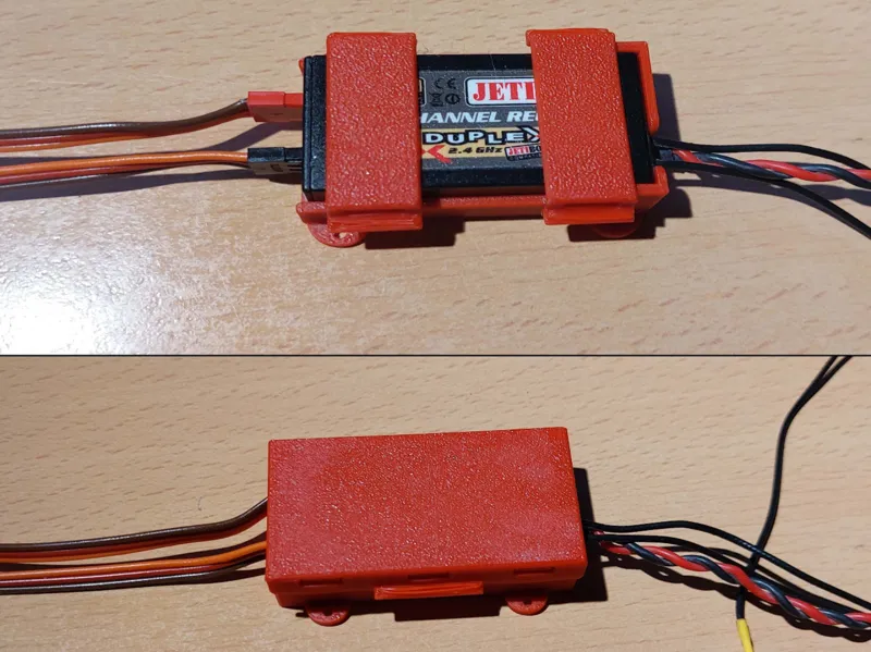 Support récepteur Jeti R6