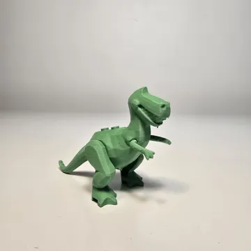 Clip o pieza de sujeción: Brick Rex - Toy Story — vista de referencia 3