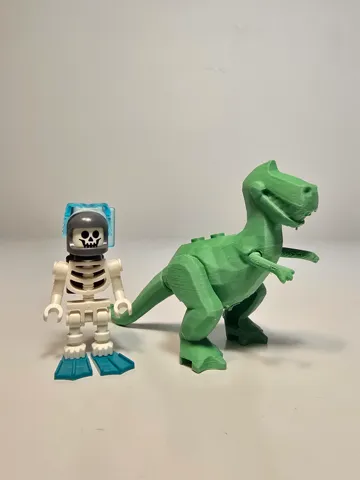 Clip o pieza de sujeción: Brick Rex - Toy Story — vista de referencia 2