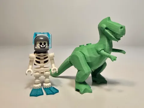 Clip o pieza de sujeción: Brick Rex - Toy Story — referencia de MakerWorld