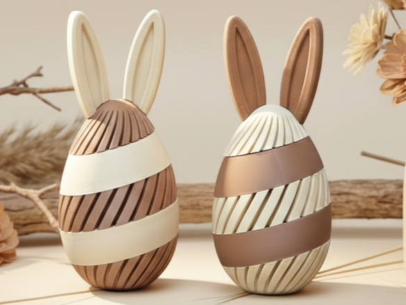 Boho Egg Puzzle - Elegant Modular Decor