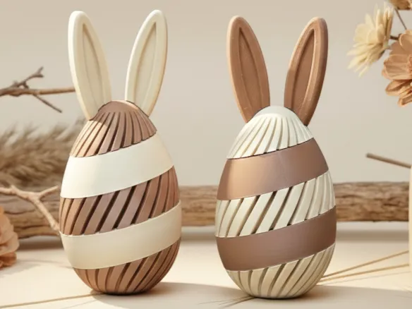 Boho Egg Puzzle - Elegant Modular Decor