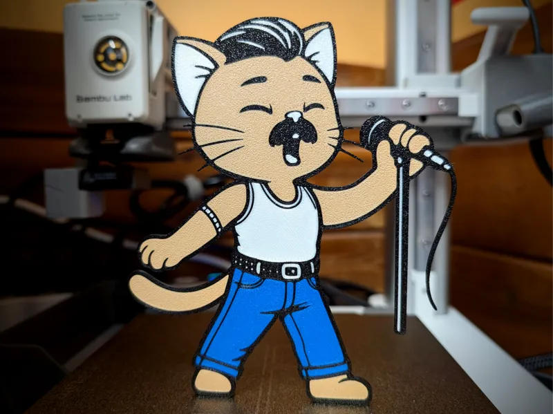 Freddie Mercury Cat