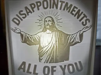 Jesus Disappointments All of You Litho