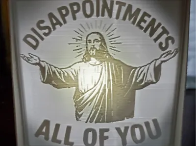 Jesus Disappointments All of You Litho