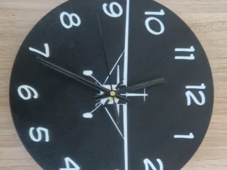 Aircraft clock Flugzeuguhr 